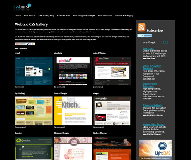 CSS Burst