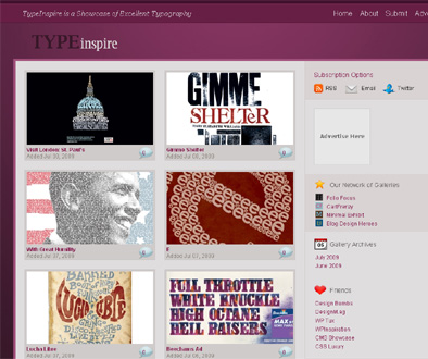 Type Inspire